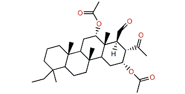 Scalarherbacin B acetate